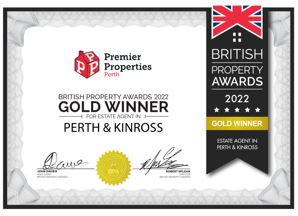 Premier Properties Perth named Best Estate Agency in Perth & Kinross 2022